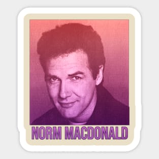 Norm Macdonald Sticker